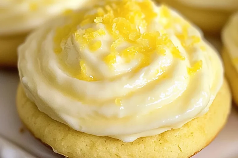 Frosted Lemon Cookie Recipe