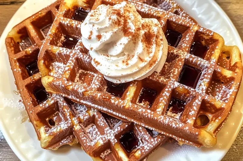 Gingerbread Waffles