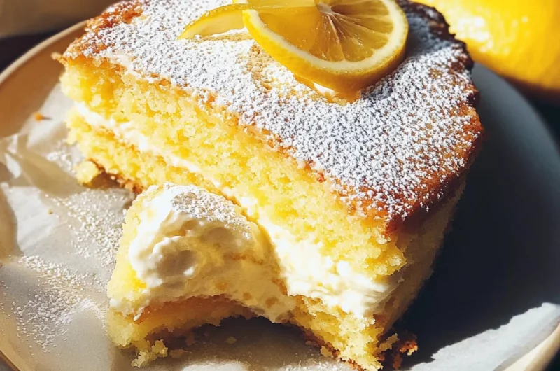 Gooey Lemon Butter Cake