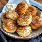 High Protein Bagel Bites- Two Ways
