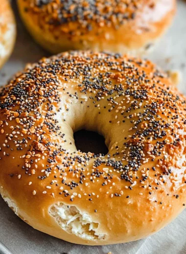 High Protein Cottage Cheese Bagels