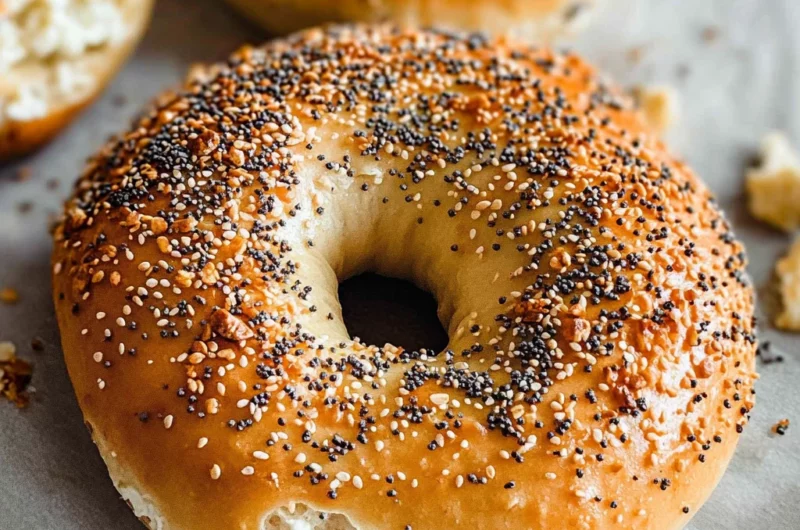 High Protein Cottage Cheese Bagels