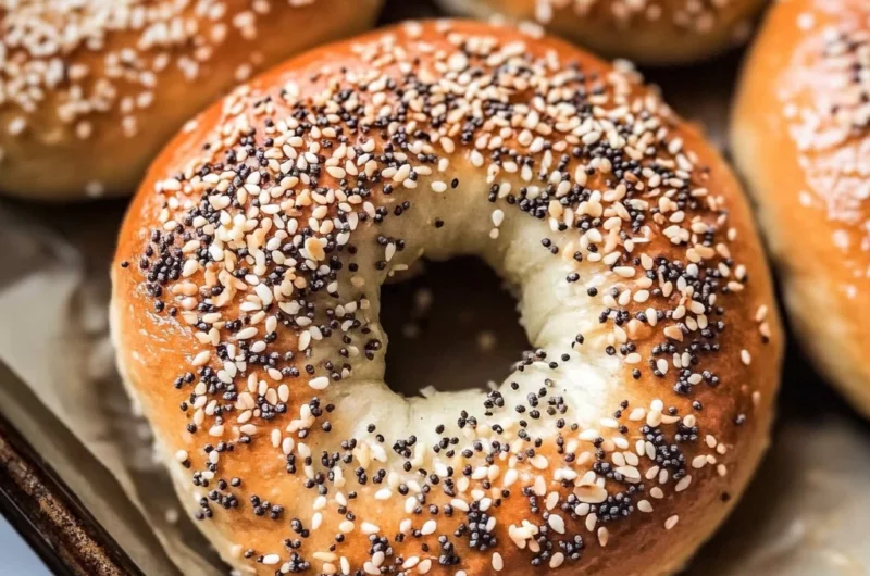 Homemade High Protein Bagels