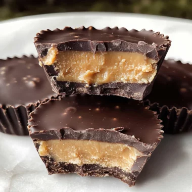 Homemade Reese’s Cups