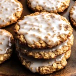 Iced Oatmeal Cookies Recipe
