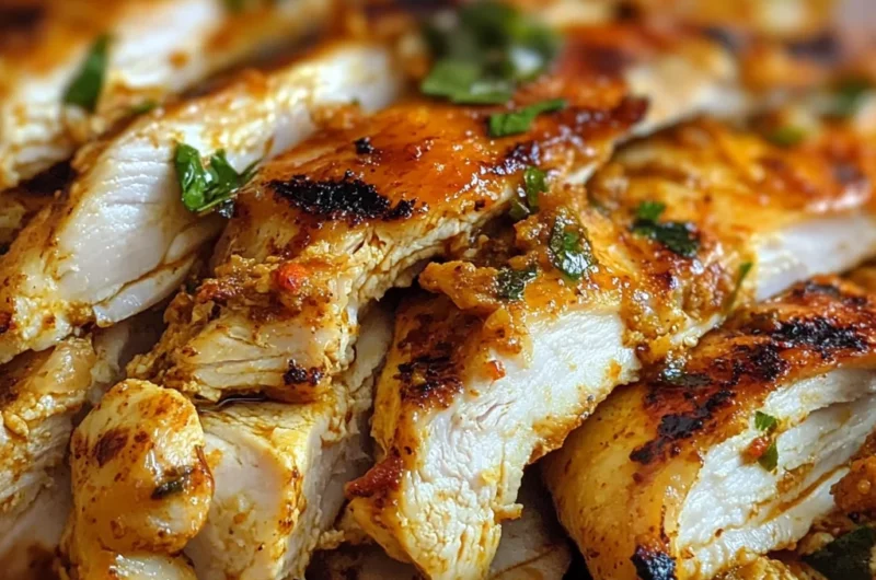 Juicy Shawarma Chicken in the Oven or Grill