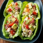 Light & Tasty BLT Chicken Salad Lettuce Wraps