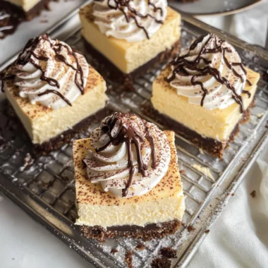 Mini Bailey's Cheesecakes