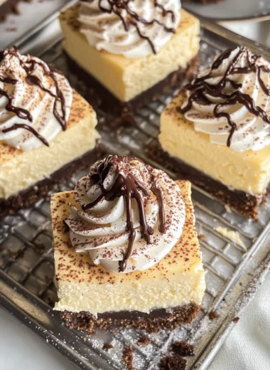 Mini Bailey's Cheesecakes
