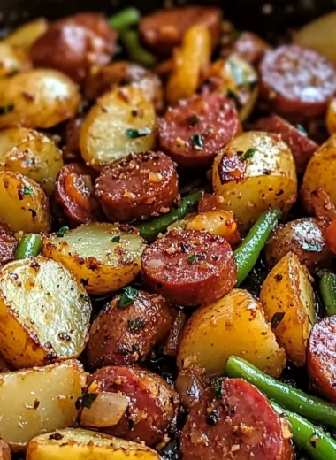 One Pan Kielbasa and Potatoes (Quick & Flavorful)