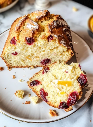 Orange Cranberry Soda Bread