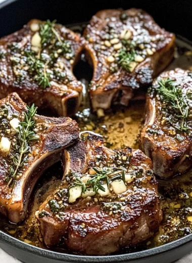 Pan Seared Lamb Chops