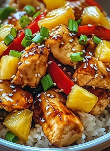 Pineapple Chicken and Rice