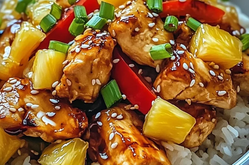 Pineapple Chicken and Rice