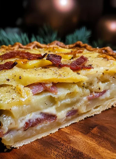 Potato turkey Bacon Pie