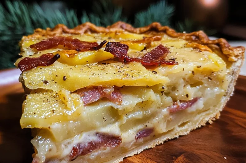 Potato turkey Bacon Pie