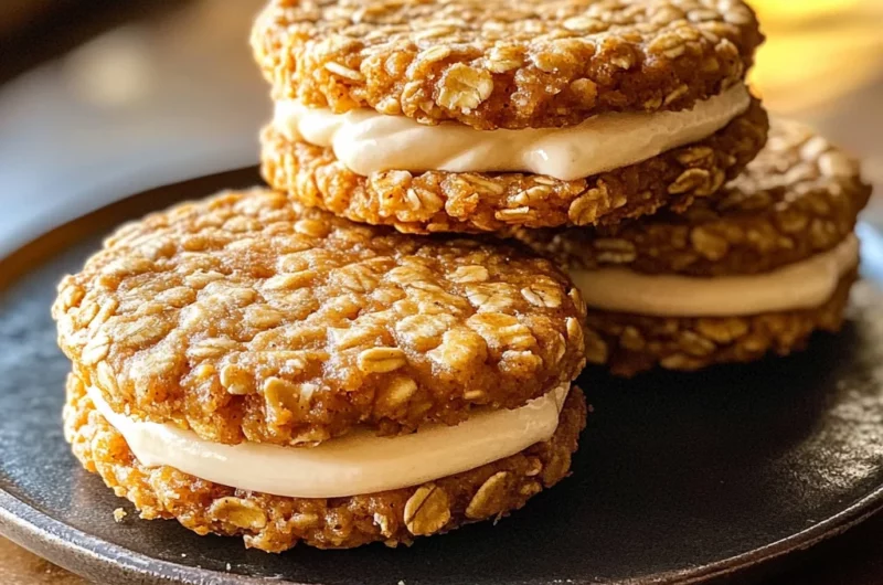 Pumpkin Oatmeal Cream Pies