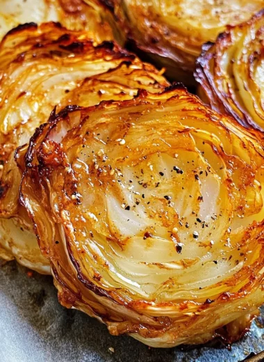 Roasted Cabbage Steaks Recipe