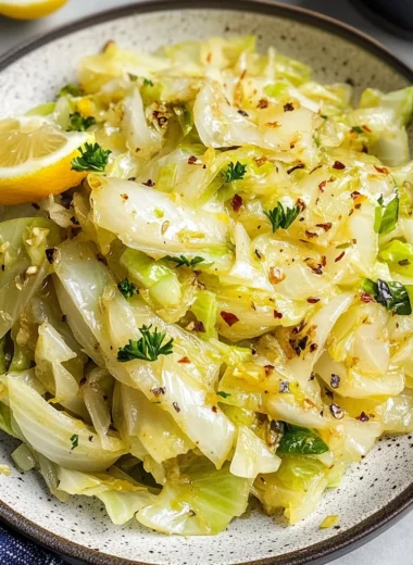 Sauteed Cabbage