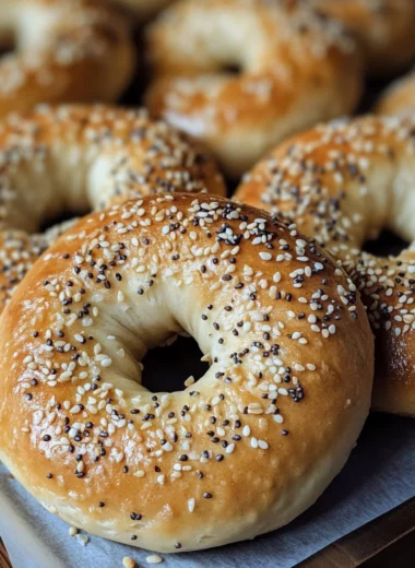 Schnelle Protein-Bagels