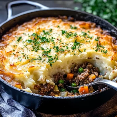 Skillet Shepherd's Pie