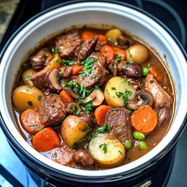 Slow Cooker Lamb Stew