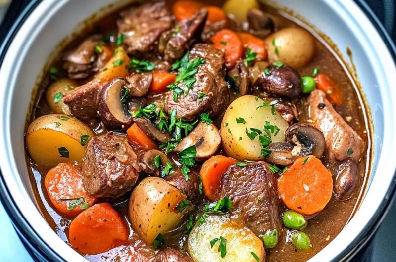 Slow Cooker Lamb Stew