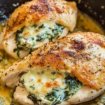 Spinach Stuffed Chicken Breasts