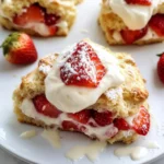 Strawberries and Cream Scones