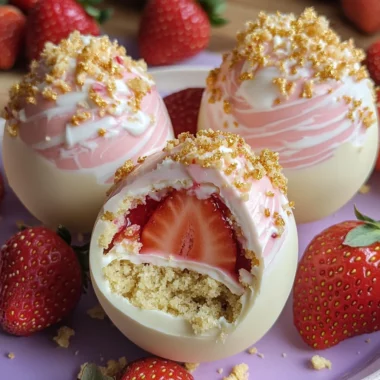 Strawberry Shortcake Easter Egg Bombs