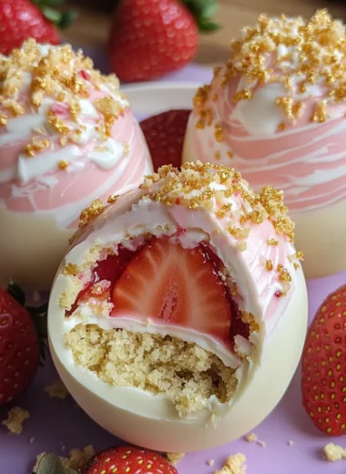 Strawberry Shortcake Easter Egg Bombs