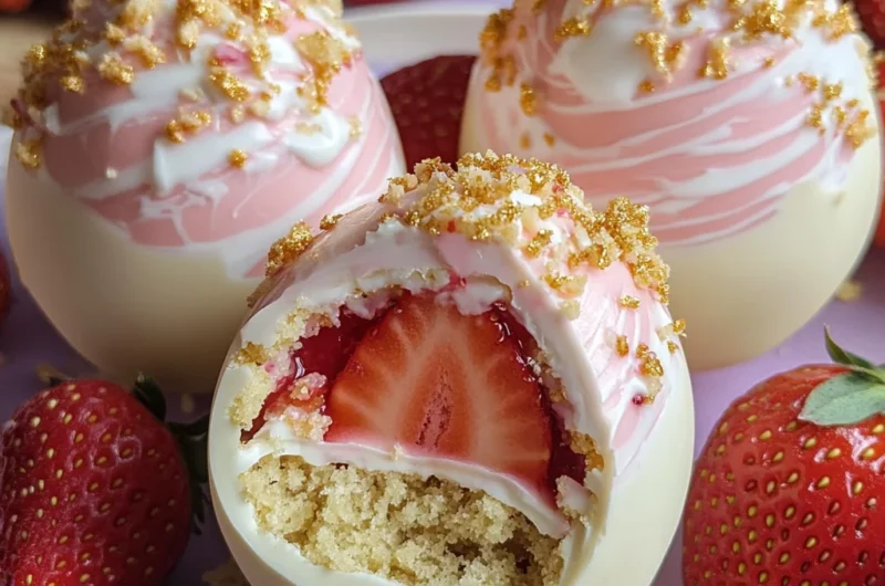 Strawberry Shortcake Easter Egg Bombs