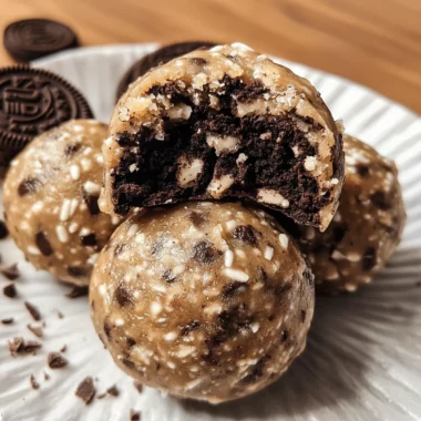 Tasty Oreo Protein Balls Recipe