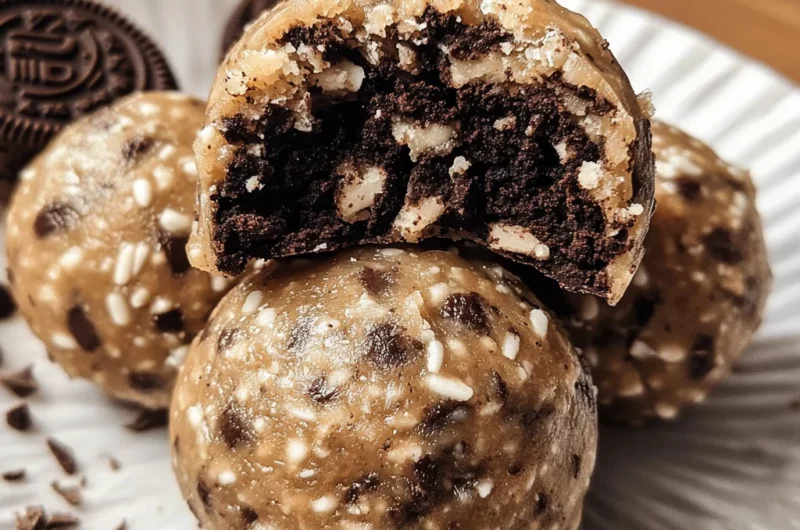 Tasty Oreo Protein Balls Recipe