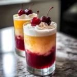 Tropical Cherry Rum Cocktail