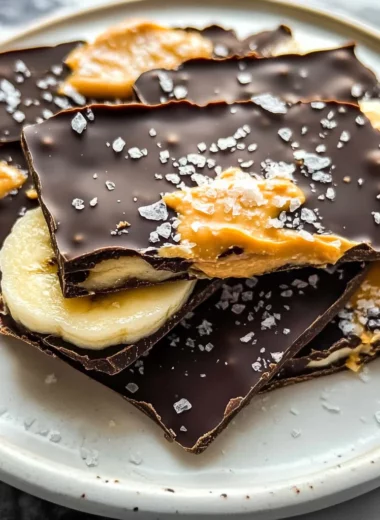 Viral Chocolate Banana Bark