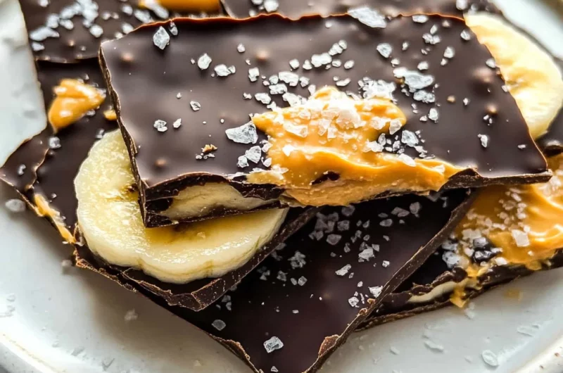 Viral Chocolate Banana Bark