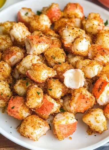 Air Fryer Crab Bites