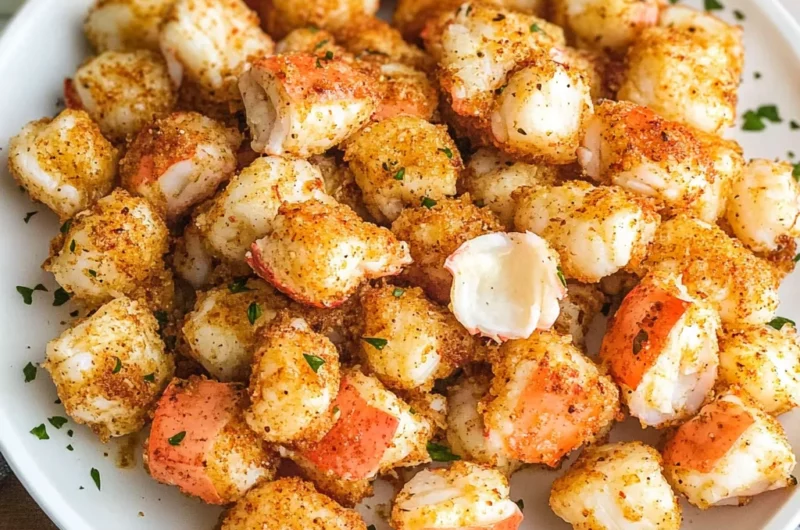 Air Fryer Crab Bites