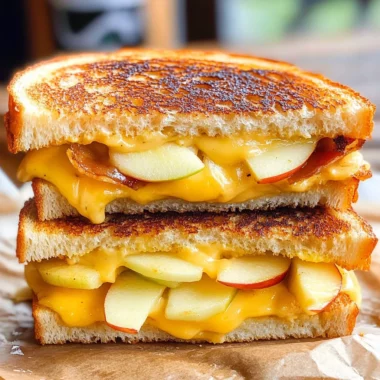 Apple & Gouda Grilled Cheese