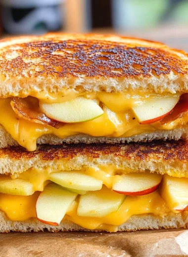 Apple & Gouda Grilled Cheese