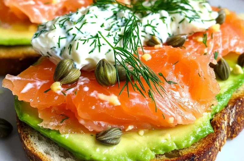 Avocado Toast with Smoked Salmon