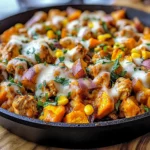 BBQ Chicken Sweet Potato Skillet: Cozy One-Pan Delight
