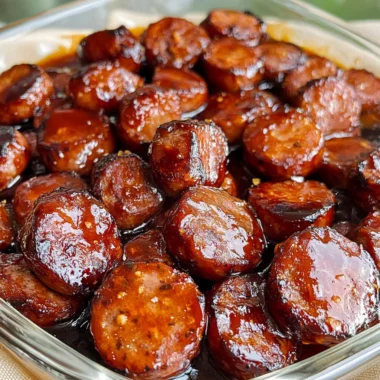 BBQ Sausage Bites