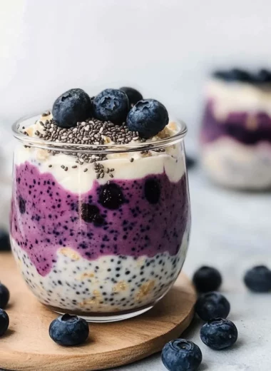 Blueberry Overnight Oats