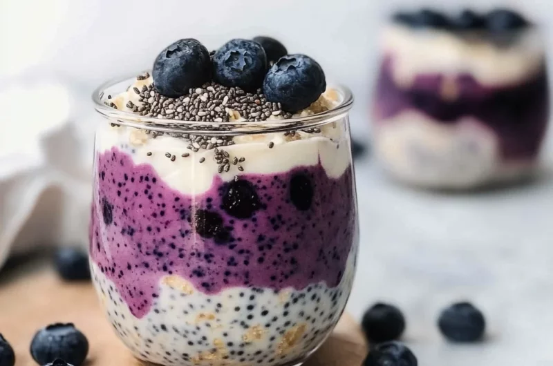 Blueberry Overnight Oats