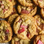 Brown Sugar Rhubarb Cookies