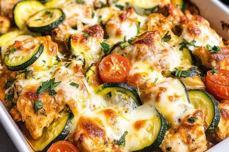 Chicken Zucchini Bake: An Incredible Ultimate Recipe for 4