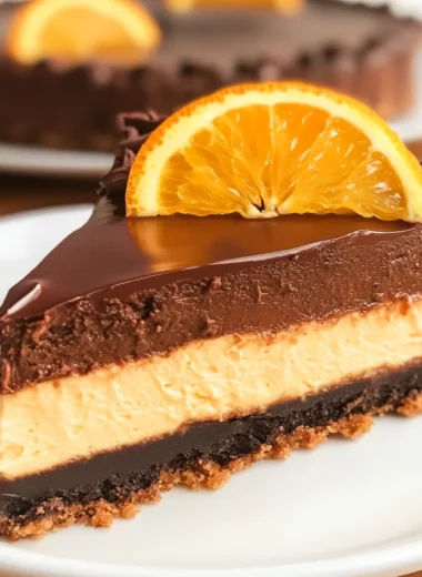 Chocolate Orange Cheesecake