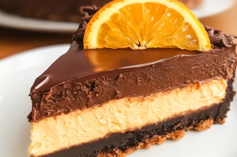 Chocolate Orange Cheesecake
